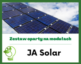 FOTOWOLTAIKA ''POD KLUCZ'' JA SOLAR 7,3 kWp